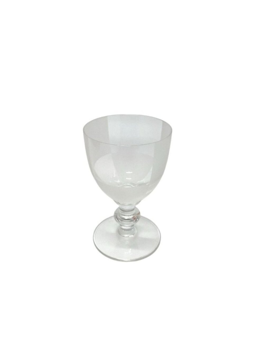 Hermes Wine Glass Checkerboard Tableware Cup Crystal Clear